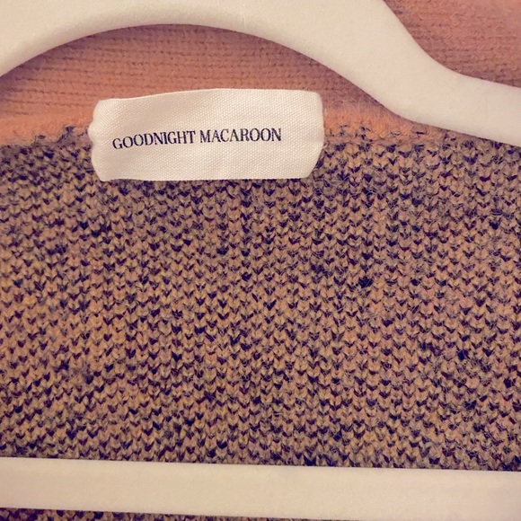 Goodnight Macaroon Pink Cheetah Button-down Cardigan - Picture 2 of 3